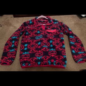 pattered patagonia pullover